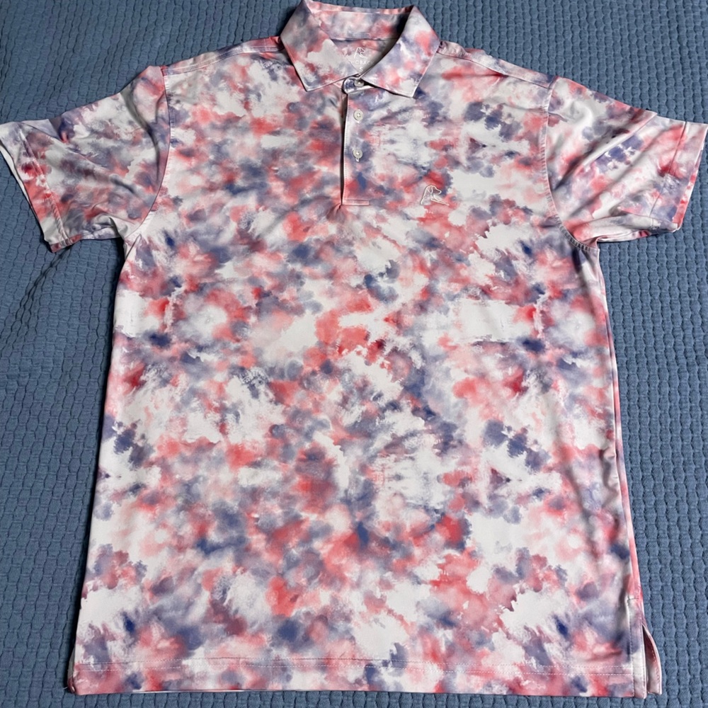 Men's Rhoback Joplin Tie-Dye Polo